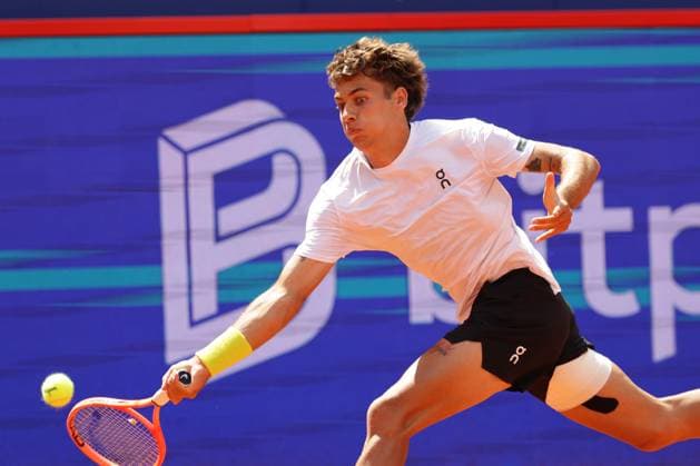 GER, Hamburg, xFSx, ATP, Tennis Herren 500 , Herren-Tennistunier Bitpanda Hamburg Open 2025, Sechzehntelfinale 20.05.2025 Flavio Cobolli (ITA) spielt einen Vorhand Copyright: HMBxMedia FernandoxSoares