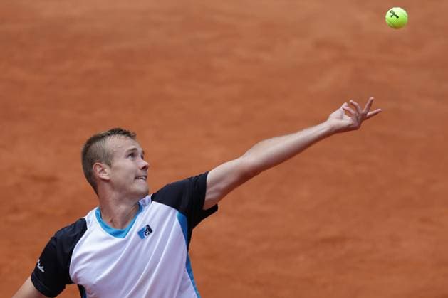 GER, Hamburg, xFSx, ATP, Tennis Herren 500 , Herren-Tennistunier Bitpanda Hamburg Open 2025, Sechzehntelfinale 20.05.2025 Vitaliy Sachko (UKR) macht einen Aufschlag Copyright: HMBxMedia FernandoxSoares