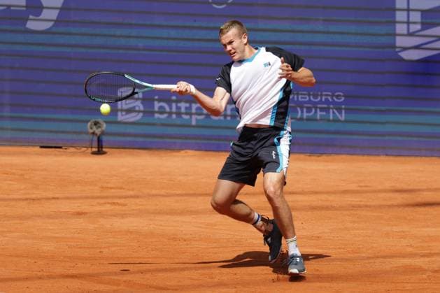 GER, Hamburg, xFSx, ATP, Tennis Herren 500 , Herren-Tennistunier Bitpanda Hamburg Open 2025, Sechzehntelfinale 20.05.2025 Vitaliy Sachko (UKR) spielt einen Vorhand Copyright: HMBxMedia FernandoxSoares