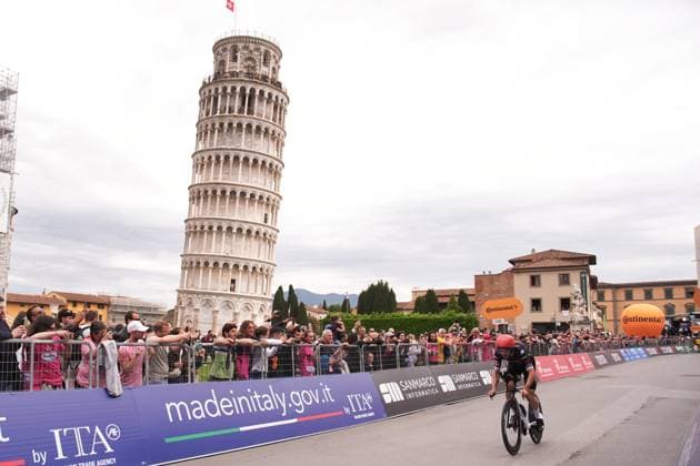 Brenner Marco of Tudor Pro Cycling Team during the stage 10 of the Giro d™Italia from Lucca to Pisa Tudor ITT (Individual Time Trial), Italy - Tuesday, May 20, 2025. - cycling.  Copyright: xMarcoxAlpozzi LaPressex