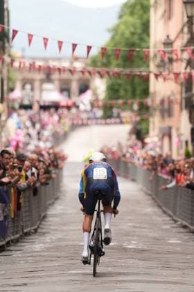 Mosca Jacopo of Lidl-Trek during the stage 10 of the Giro d™Italia from Lucca to Pisa Tudor ITT (Individual Time Trial), Italy - Tuesday, May 20, 2025. - cycling.  Copyright: xMassimoxPaolone LaPressex