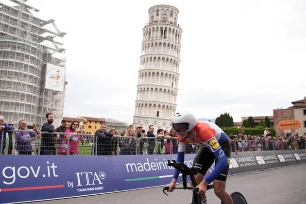 Hoole Daan of Lidl-Trek during the stage 10 of the Giro d™Italia from Lucca to Pisa Tudor ITT (Individual Time Trial), Italy - Tuesday, May 20, 2025. - cycling.  Copyright: xMarcoxAlpozzi LaPressex