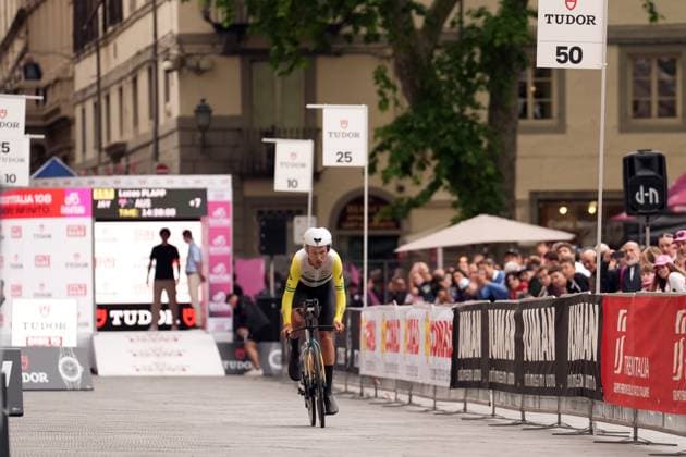 Plapp Lucas of Team Jayco Alula during the stage 10 of the Giro d™Italia from Lucca to Pisa Tudor ITT (Individual Time Trial), Italy - Tuesday, May 20, 2025. - cycling.  Copyright: xMassimoxPaolone LaPressex