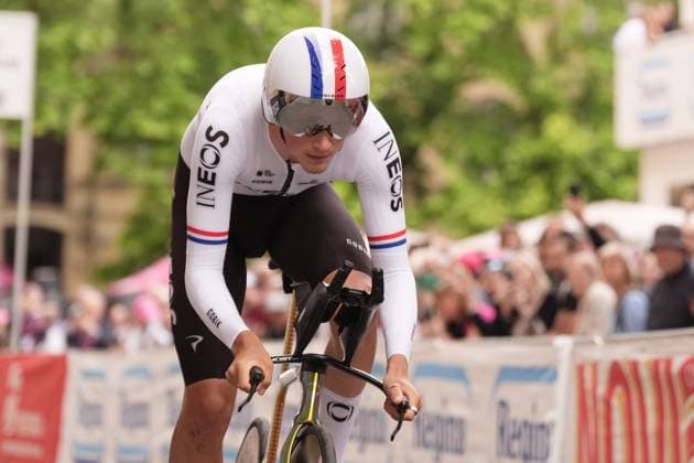 Tarling Michael Joshua of Ineos Grenadiers during the stage 10 of the Giro d™Italia from Lucca to Pisa Tudor ITT (Individual Time Trial), Italy - Tuesday, May 20, 2025. - cycling.  Copyright: xMassimoxPaolone LaPressex