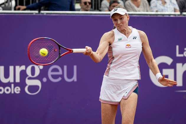 TENNIS: Internationaux de Strasbourg 20 05 2025 Court Patrice Dominguez. ELENA RYBAKINA (KAZ)  Copyright: xelyxandroxcegarrax