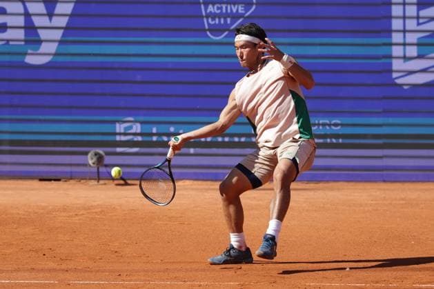 GER, Hamburg, xFSx , ATP, Tennis Herren 500 , Herren Tennistunier Bitpanda Hamburg Open 2025, Sechzehntelfinale 20.05.2025 Yunchaokete Bu (CHN) spielt einen Vorhand Copyright: HMBxMedia FernandoxSoares
