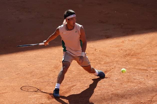 GER, Hamburg, xFSx , ATP, Tennis Herren 500 , Herren Tennistunier Bitpanda Hamburg Open 2025, Sechzehntelfinale 20.05.2025 Yunchaokete Bu (CHN) spielt einen Vorhand Copyright: HMBxMedia FernandoxSoares
