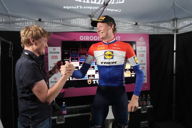 Hoole Daan of Lidl-Trek winner of the stage during the stage 10 of the Giro d™Italia from Lucca to Pisa Tudor ITT (Individual Time Trial), Italy - Tuesday, May 20, 2025. - cycling.  Copyright: xGianxMattiaxD Alberto LaPressex
