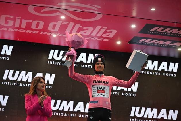 20-05-2025 Giro D italia; Tappa 10 Lucca - Pisa; 2025, Uae Team Emirates - Xrg; Del Toro Romero, Isaac; Pisa Piazza Dei Miracoli; 