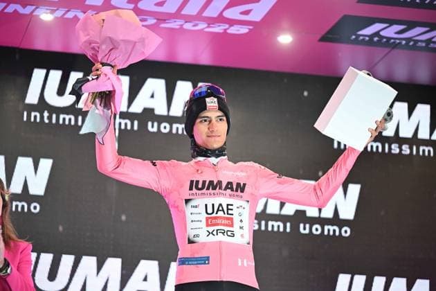 20-05-2025 Giro D italia; Tappa 10 Lucca - Pisa; 2025, Uae Team Emirates - Xrg; Del Toro Romero, Isaac; Pisa Piazza Dei Miracoli; 