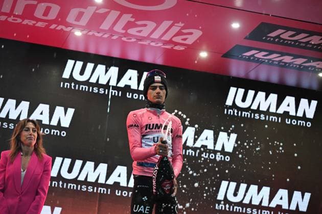 20-05-2025 Giro D italia; Tappa 10 Lucca - Pisa; 2025, Uae Team Emirates - Xrg; Del Toro Romero, Isaac; Pisa Piazza Dei Miracoli; 