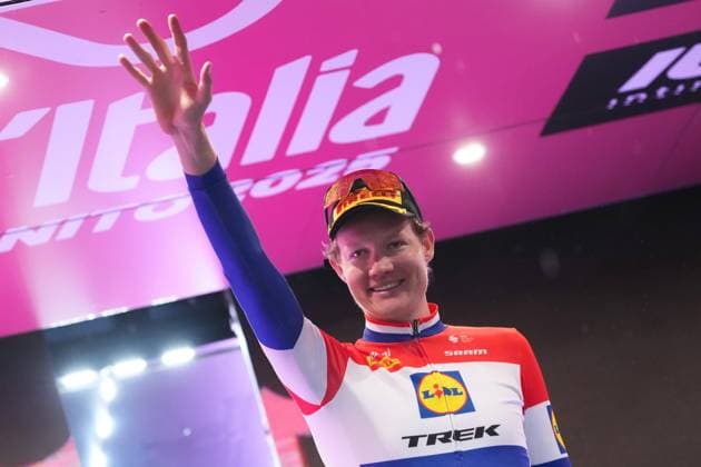 Hoole Daan of Lidl-Trek winner of the stage during the stage 10 of the Giro d™Italia from Lucca to Pisa Tudor ITT (Individual Time Trial), Italy - Tuesday, May 20, 2025. - cycling.  Copyright: xGianxMattiaxD Alberto LaPressex