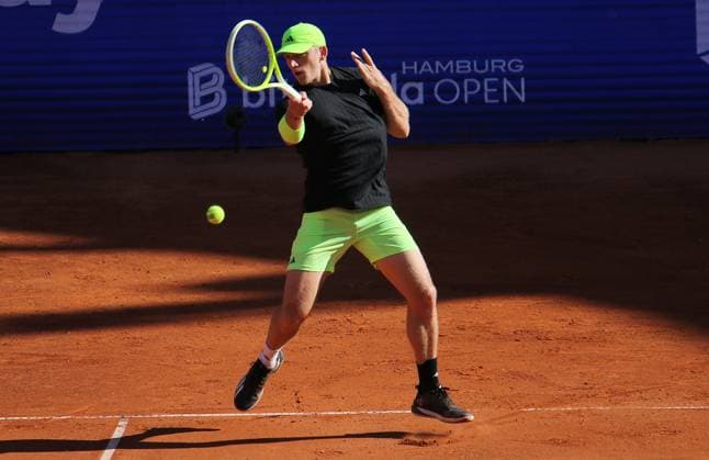 ATP, Tennis Herren 500, Bitpanda Hamburg Open, 1. Runde: Alejandro Davidovich Fokina (Spanien).