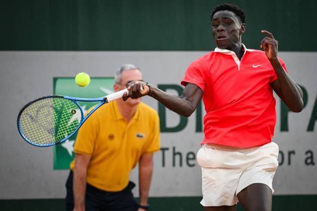 May 20, 2025, Paris, France, France: Moise KOUAME of France during the second qualifying day of Roland-Garros 2025, French Open 2025, Grand Slam tennis tournament at Roland-Garros Stadium on May 20, 2025 in Paris, France. Paris France - ZUMAm308 20250520_zsp_m308_057 Copyright: xMatthieuxMirvillex