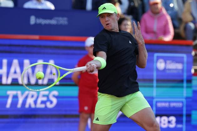 GER, Hamburg, xFSx , ATP, Tennis Herren 500 , Herren Tennistunier Bitpanda Hamburg Open 2025, Sechzehntelfinale 20.05.2025 Alejandro Davidovich Fokina (ESP) spielt einen Vorhand Copyright: HMBxMedia FernandoxSoares