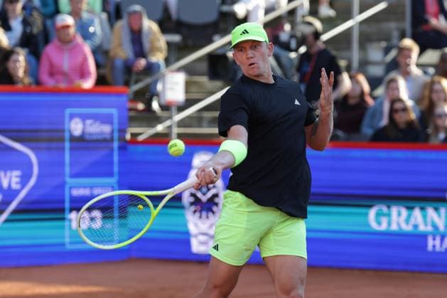 GER, Hamburg, xFSx , ATP, Tennis Herren 500 , Herren Tennistunier Bitpanda Hamburg Open 2025, Sechzehntelfinale 20.05.2025 Alejandro Davidovich Fokina (ESP) spielt einen Vorhand Copyright: HMBxMedia FernandoxSoares