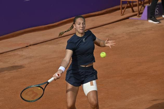 Tennis : Internationaux de Strasbourg 2025 - WTA, Tennis Damen 500 Tennis - Internationaux de Strasbourg 2025 - WTA 500 - Diane Parry - France France  Copyright: xChryslenexCaillaudx xPsnewZx