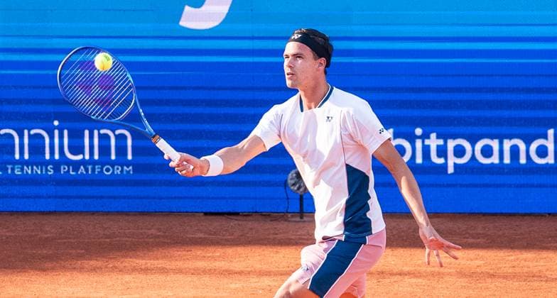 20.05.2025, ATP, Tennis Herren 500, Tennis, Herren, Hamburg Open, Hamburg, 1. Runde, Daniel Altmaier (Deutschland) - Felix Auger-Aliassime (Kanada) Daniel Altmaier (Deutschland) Hamburg Tennis-Stadion Am Rothenbaum Hamburg Deutschland
