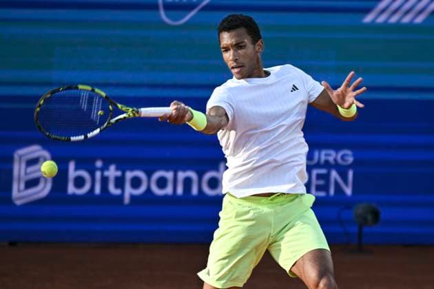 Felix AUGER-ALIASSIME (CAN) 20.05.2025 Tennis Hamburg Open, Tennisstadium am Rothenbaum, Hamburg,