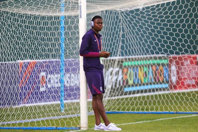 May 20, 2025, Rrogozhine, Rrogozhine, Albania: Goalkeeper Lanre Awesu of U-17 England prior to the UEFA European Under-17 Championship 2024 25 match between England and Belgium at Arena Egnatia in Rrogozhine, Albania on 20 May 2025. Rrogozhine Albania - ZUMAb266 20250520_zip_b266_001 Copyright: xArmandoxBabanix