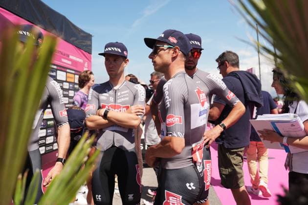Hermans Quinten of Alpecin-Deceuninck during the stage 11 of the Giro d™Italia from Viareggio to Castelnovo ne Monti, Italy - Wednesday, May 21, 2025. - cycling.  Copyright: xMassimoxPaolone LaPressex