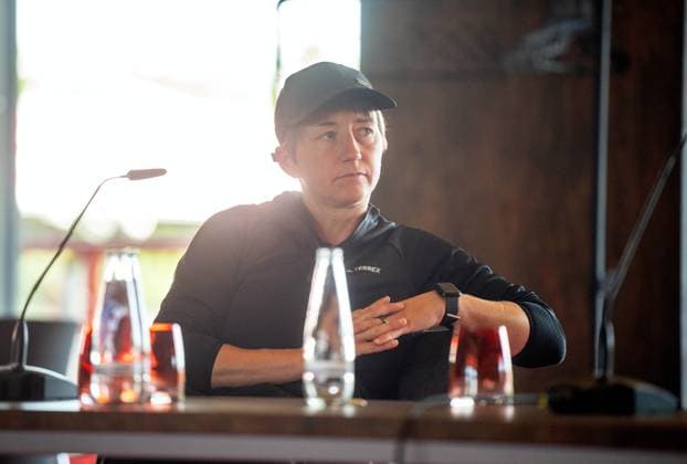 Fussball, Saison 2024 2025, Pressekonferenz der Frauen und Männer beim 1. FC Union Berlin, Trainerin Ailien Poese, 21.05. 2025, Copyright: xMatthiasxKochx