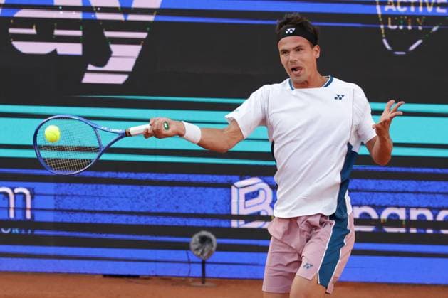 GER, Hamburg, xFSx , ATP, Tennis Herren 500 , Herren Tennistunier Bitpanda Hamburg Open 2025, Sechzehntelfinale 20.05.2025 Daniel Altmeier (GER) spielt einen Vorhand Copyright: HMBxMedia FernandoxSoares