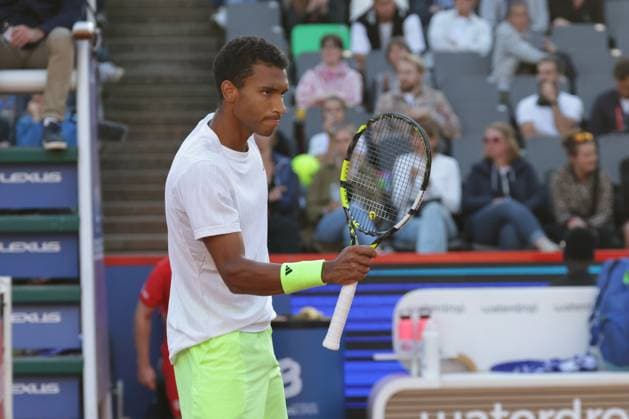 GER, Hamburg, xFSx , ATP, Tennis Herren 500 , Herren Tennistunier Bitpanda Hamburg Open 2025, Sechzehntelfinale 20.05.2025 Felix Auger-Aliassime (CAN) Siegerfaust, jubel Copyright: HMBxMedia FernandoxSoares