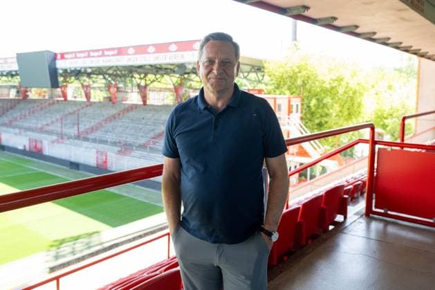 Fussball, Saison 2024 2025, Pressekonferenz der Frauen und Männer beim 1. FC Union Berlin, Geschäftsführer Horst Heldt, 21.05. 2025, Copyright: xMatthiasxKochx