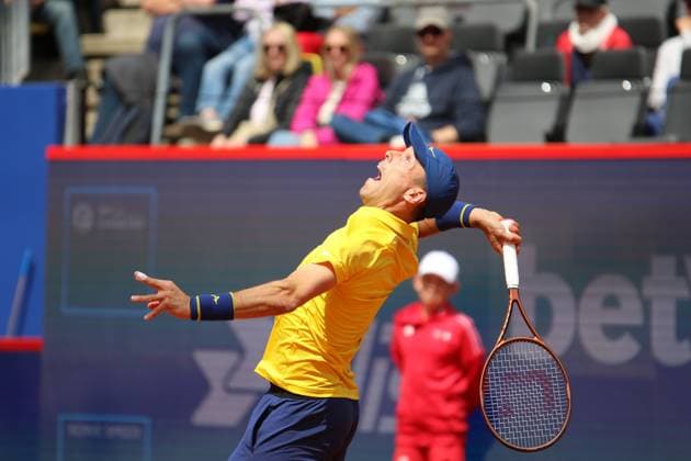 ATP, Tennis Herren 500, Bitpanda Hamburg Open, Achtelfinale: Roberto Bautista Agut (Spanien).