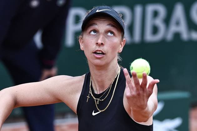 Tamara Korpatsch, GER, during qualifying round of 2025 French Open at Roland Garros, Paris, 21 05 2025; -