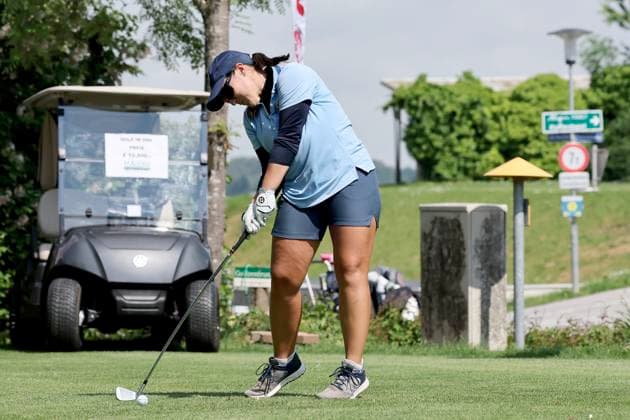 GOLF - Allegria Open 2025, LET STEGERSBACH,AUSTRIA,21.MAY.25 - GOLF - Allegria Open, Ladies European Tour Access Series. Image shows Samantha Fritzinger (USA).  GEPAxpictures xHansxOberlaender