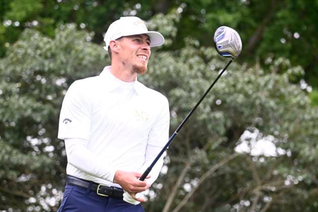 Sport Bilder des Tages ProAm Soudal Open Golf SCHILDE, BELGIUM - MAY 21 : Thorgan Hazard pictured during the Soudal Open ProAm Golf (DP World Tour event) on May 21, 2025 in Schilde, Belgium, 21 05 2025 Schilde Belgium  Copyright: xPeterxDexVoechtx