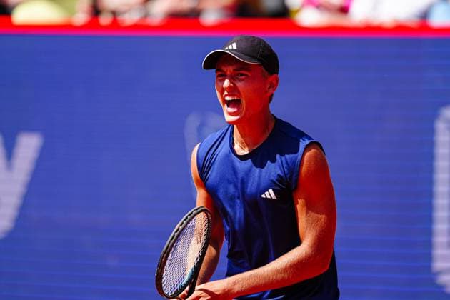 Justin Engel (GER) GER, Andrey Rublev (RUS) vs. Justin Engel (GER), Tennis, ATP, Tennis Herren 500, Bitpanda Hamburg Open, Achtelfinale, 21.05.2025 GER, Andrey Rublev (RUS) vs. Justin Engel (GER), Tennis, ATP 500, Bitpanda Hamburg Open, Achtelfinale, 21.05.2025 Hamburg Copyright: xEibner-Pressefoto MarcelxvonxFehrnx EP_MFN