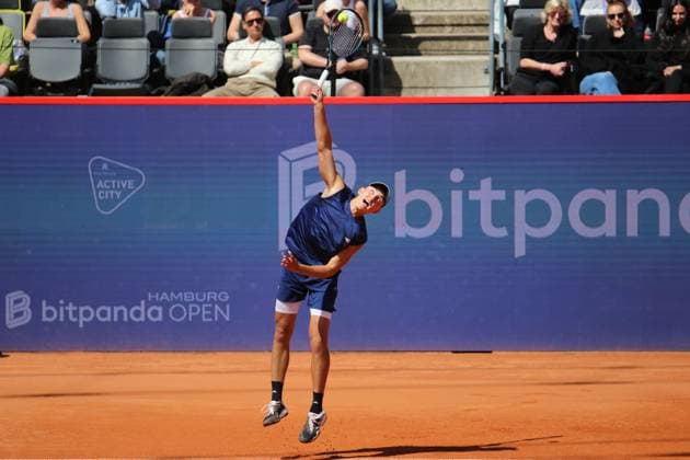Bitpanda Hamburg Open, ATP, Tennis Herren Turnier 500, Achtelfinale: Justin Engel (Deutschland).