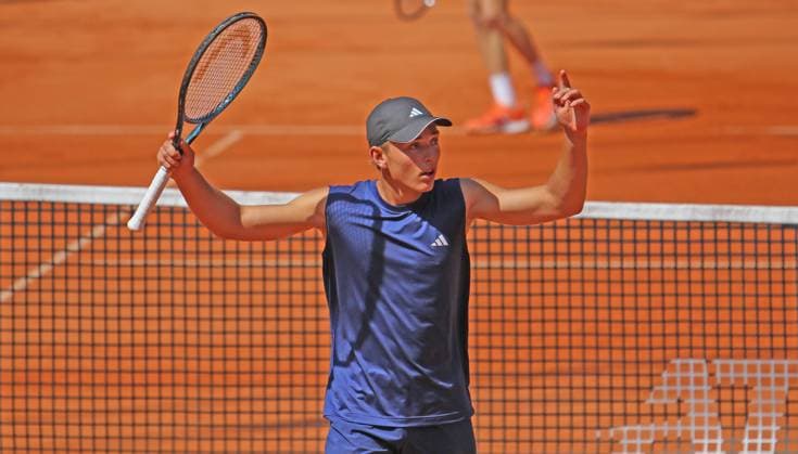 Bitpanda Hamburg Open, ATP, Tennis Herren Turnier 500, Achtelfinale: Justin Engel (Deutschland).