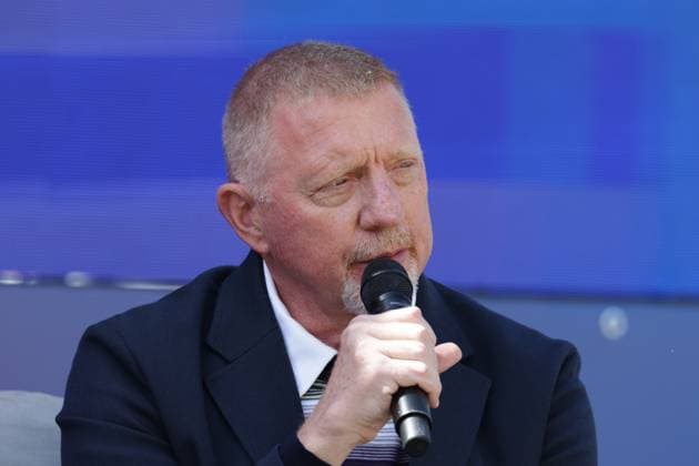 GER, Hamburg, xFSx , ATP, Tennis Herren 500 , Herren Tennistunier Bitpanda Hamburg Open 2025, Achtelfinale 21.05.2025 Boris Becker im interview in Hamburg Copyright: HMBxMedia FernandoxSoares