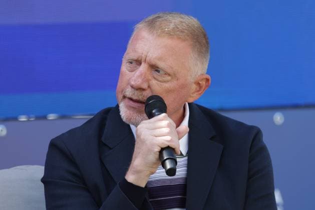 GER, Hamburg, xFSx , ATP, Tennis Herren 500 , Herren Tennistunier Bitpanda Hamburg Open 2025, Achtelfinale 21.05.2025 Boris Becker im interview in Hamburg Copyright: HMBxMedia FernandoxSoares