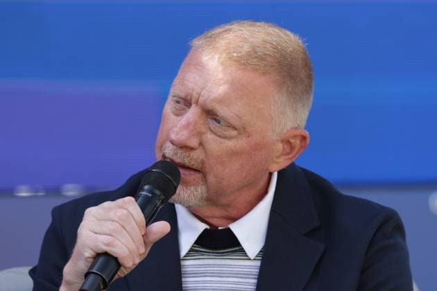 GER, Hamburg, xFSx , ATP, Tennis Herren 500 , Herren Tennistunier Bitpanda Hamburg Open 2025, Achtelfinale 21.05.2025 Boris Becker im interview in Hamburg Copyright: HMBxMedia FernandoxSoares