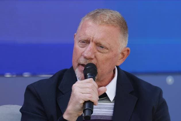 GER, Hamburg, xFSx , ATP, Tennis Herren 500 , Herren Tennistunier Bitpanda Hamburg Open 2025, Achtelfinale 21.05.2025 Boris Becker im interview in Hamburg Copyright: HMBxMedia FernandoxSoares