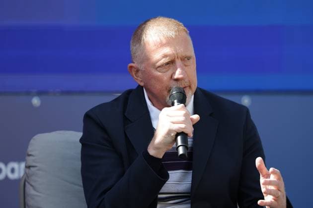 GER, Hamburg, xFSx , ATP, Tennis Herren 500 , Herren Tennistunier Bitpanda Hamburg Open 2025, Achtelfinale 21.05.2025 Boris Becker im interview in Hamburg Copyright: HMBxMedia FernandoxSoares