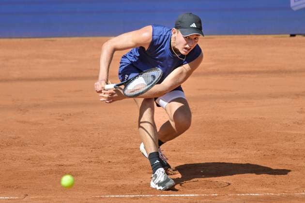 Justin Engel GER 21.05.2025 Tennis Hamburg Open ATP, Tennis Herren 500, Tennisstadium am Rothenbaum, Hamburg,
