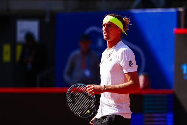 Alexander Zverev (GER) GER, Alexander Zverev (GER) vs. Alexandre Muller (FRA), Tennis, ATP, Tennis Herren 500, Bitpanda Hamburg Open, Achtelfinale, 21.05.2025 GER, Alexander Zverev (GER) vs. Alexandre Muller (FRA), Tennis, ATP 500, Bitpanda Hamburg Open, Achtelfinale, 21.05.2025 Hamburg Copyright: xEibner-Pressefoto MarcelxvonxFehrnx EP_MFN