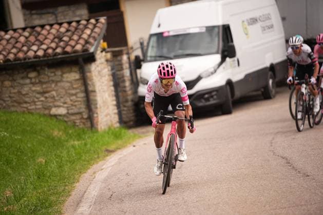 Carapaz Richard of Ef Education - Easypost during the stage 11 of the Giro d™Italia from Viareggio to Castelnovo ne Monti, Italy - Wednesday, May 21, 2025. - cycling.  Copyright: xMarcoxAlpozzi LaPressex
