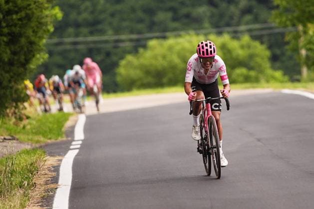Carapaz Richard of Ef Education - Easypost during the stage 11 of the Giro d™Italia from Viareggio to Castelnovo ne Monti, Italy - Wednesday, May 21, 2025. - cycling.  Copyright: xMarcoxAlpozzi LaPressex