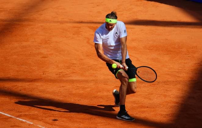 Bitpanda Hamburg Open, ATP, Tennis Herren Turnier 500, Achtelfinale: Ein Auftritt mit Licht und Schatten von Alexander Zverev (Deutschland).