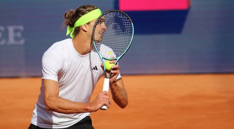 Bitpanda Hamburg Open, ATP, Tennis Herren Turnier 500, Achtelfinale: Alexander Zverev (Deutschland).