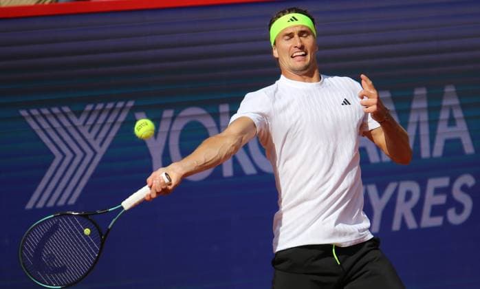 Bitpanda Hamburg Open, ATP, Tennis Herren Turnier 500, Achtelfinale: Alexander Zverev (Deutschland).