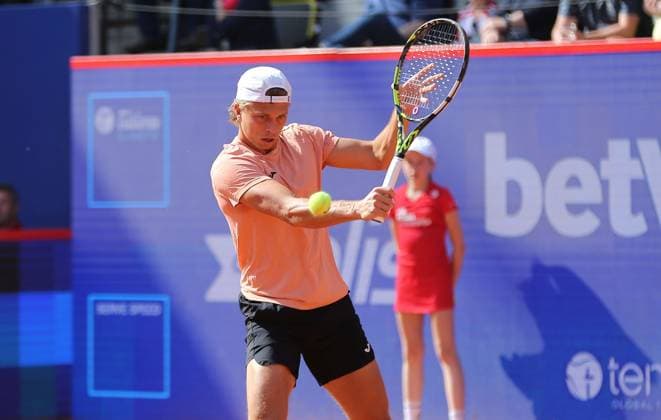 21.05.2025, xcex, GER, Hamburg, Tennis Stadion am Rothenbaum, Tennis, Herren, ATP, Tennis Herren 500 Turnier, Tournament, Bitpanda Hamburg Open 2025, Alexandre Muller (Frankreich) DFL regulations prohibit any use of photographs as image sequences and or quasi-video