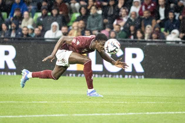 FOOTBALL : Metz FC vs Reims. - Tour de Barrage Match Aller. Stade Saint-Symphorien de Metz 21 05 2025  Copyright: xelyxandroxcegarrax